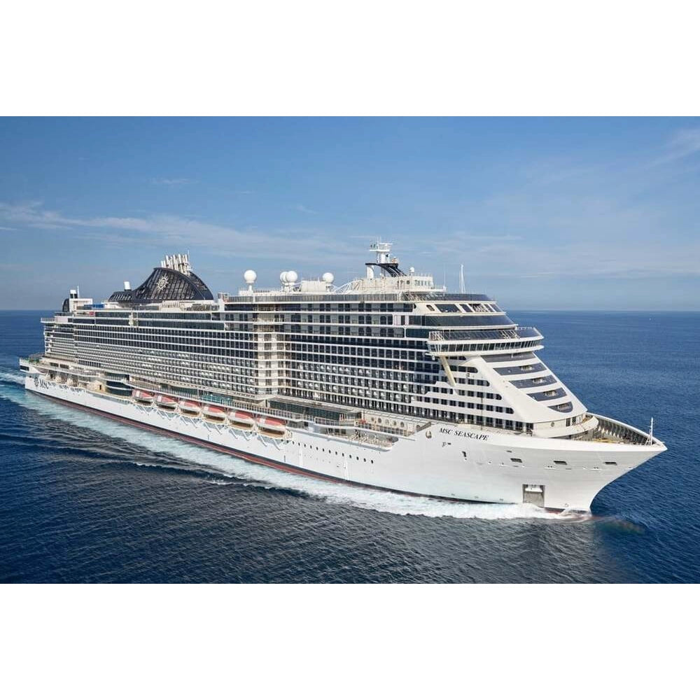 Italian MSC Seascape (Seaside EVO-Class) Cruise Ship 30 Inches Model
