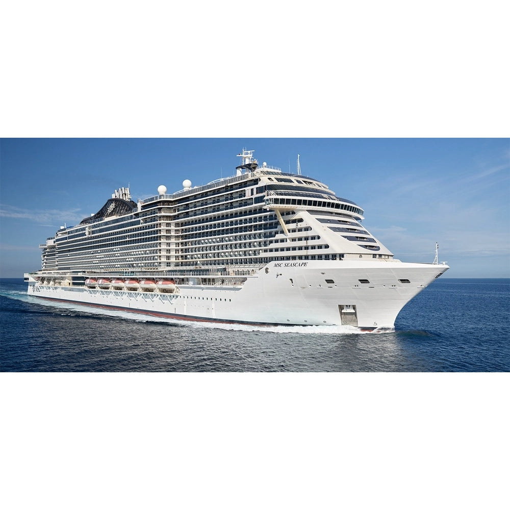 Italian MSC Seascape (Seaside EVO-Class) Cruise Ship 30 Inches Model