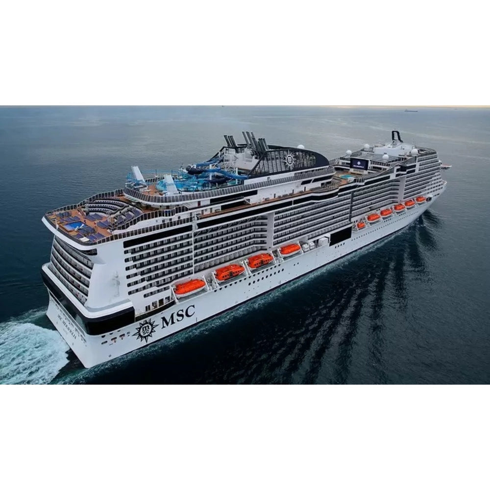 Italian MSC Meraviglia Cruise Ship 30 Inches Model
