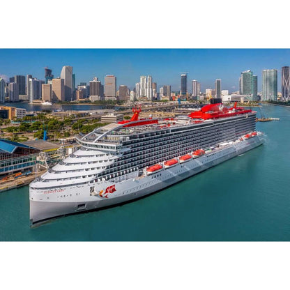 British Scarlet Lady Cruise Ship 30 Inches Model