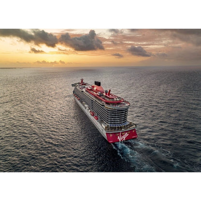 British Scarlet Lady Cruise Ship 30 Inches Model