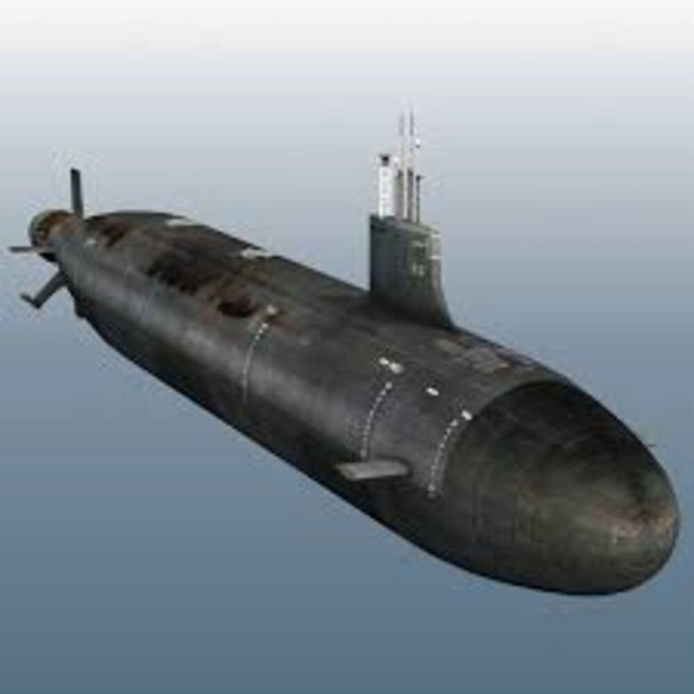USS Jimmy Carter Seawolf-Class Submarine (SSN-23) 30 Inches Model