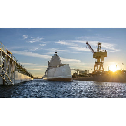 USS Zumwalt Destroyer (DDG-1000) 30 Inches Model