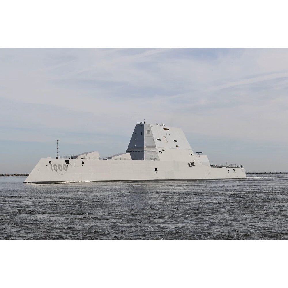 USS Zumwalt Destroyer (DDG-1000) 30 Inches Model