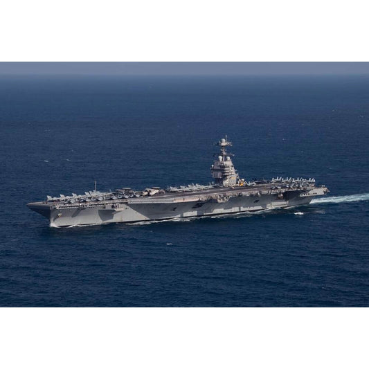 USS Gerald R. Ford Aircraft Carrier (CVN-78) 30 Inches Model