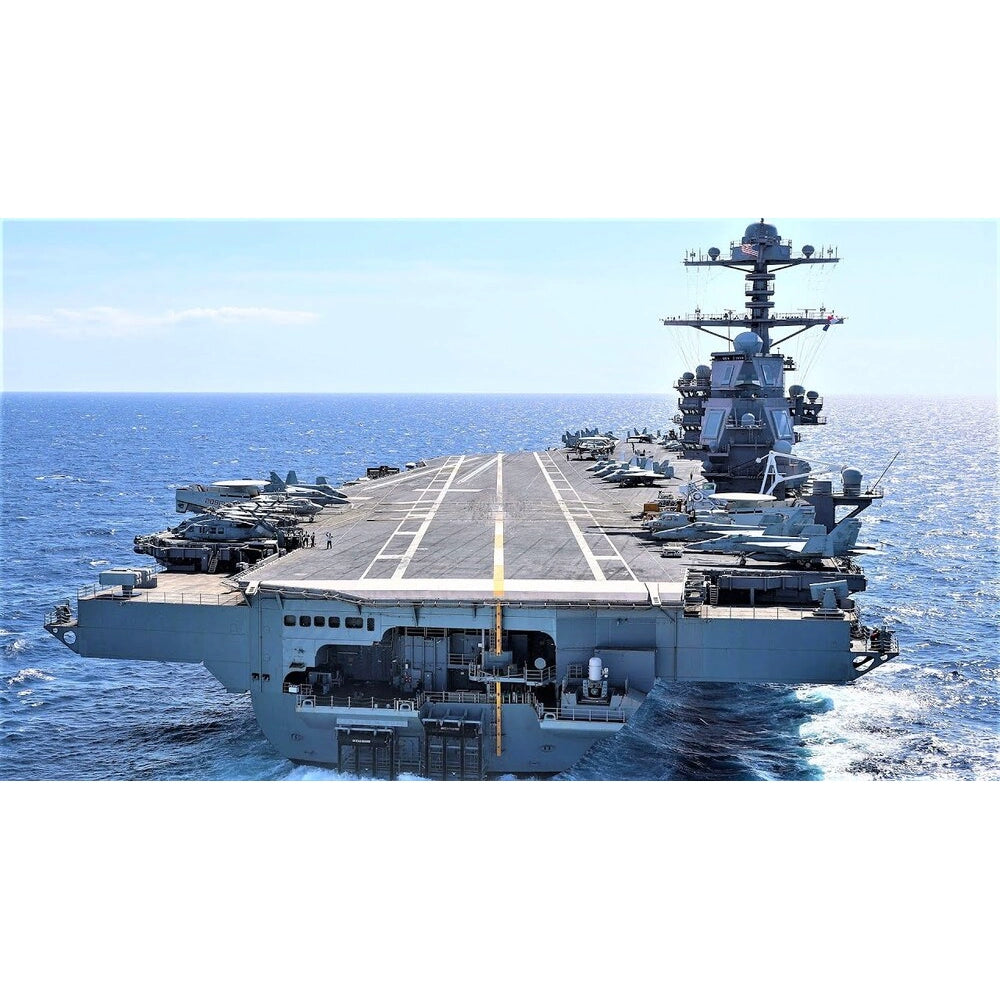 USS Gerald R. Ford Aircraft Carrier (CVN-78) 30 Inches Model