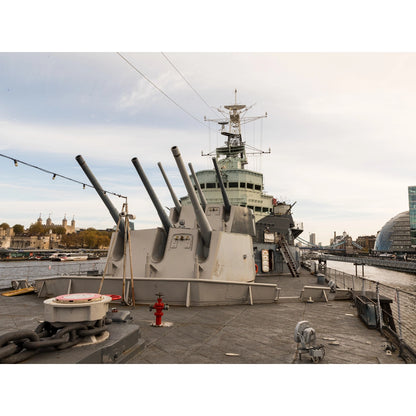 HMS Belfast (C35) Town-Class Light Cruiser 30 Inches Model