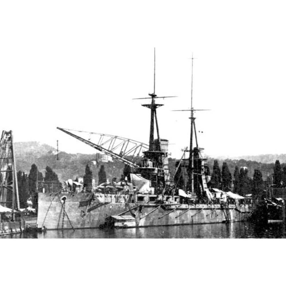 Italian Andrea Doria (1913) 30 Inches Battleship Model