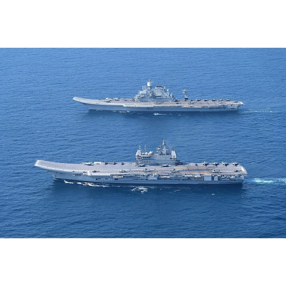 Indian INS Vikrant (IAC-1) 30 Inches Aircraft Carrier Model