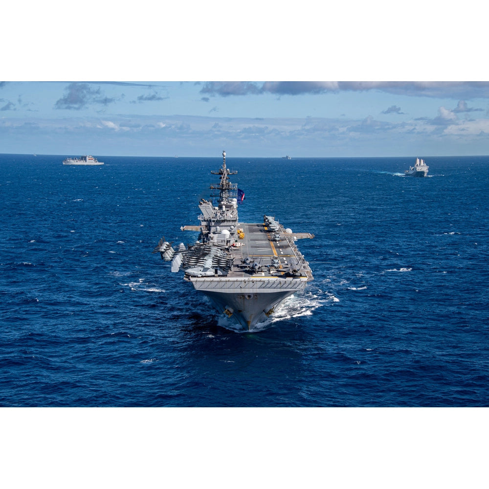 USS American (LHA-6) 30 Inches Amphibious Assault Model