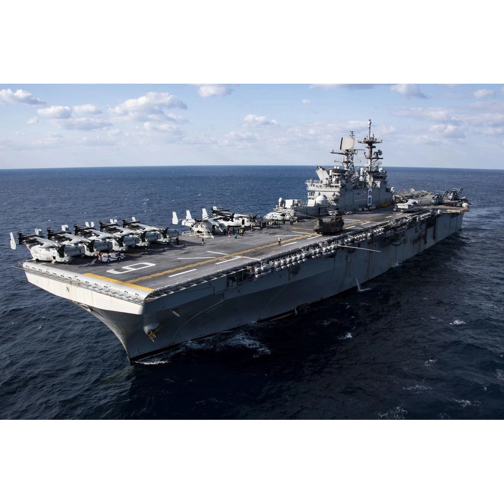 USS American (LHA-6) 30 Inches Amphibious Assault Model