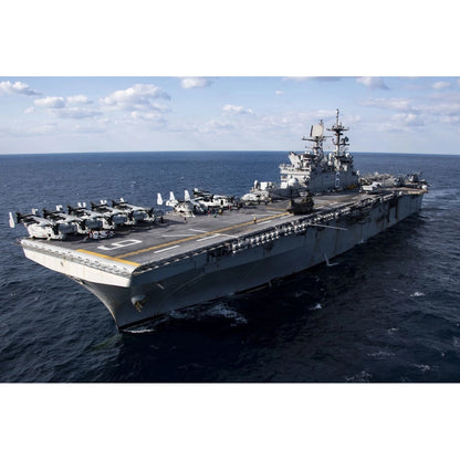 USS American (LHA-6) 30 Inches Amphibious Assault Model