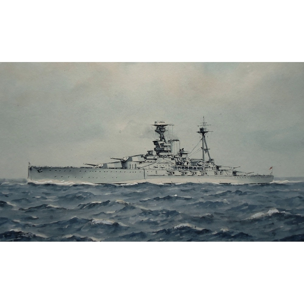 HMS Royal Oak (Revenge-Class) 30 Inches Battleship Model