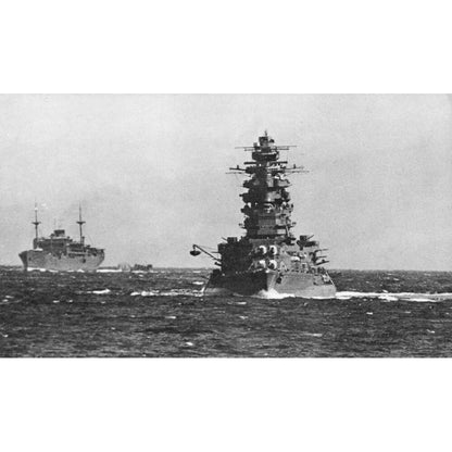 Japanese Nagato (1919) 30 Inches Battleship Model