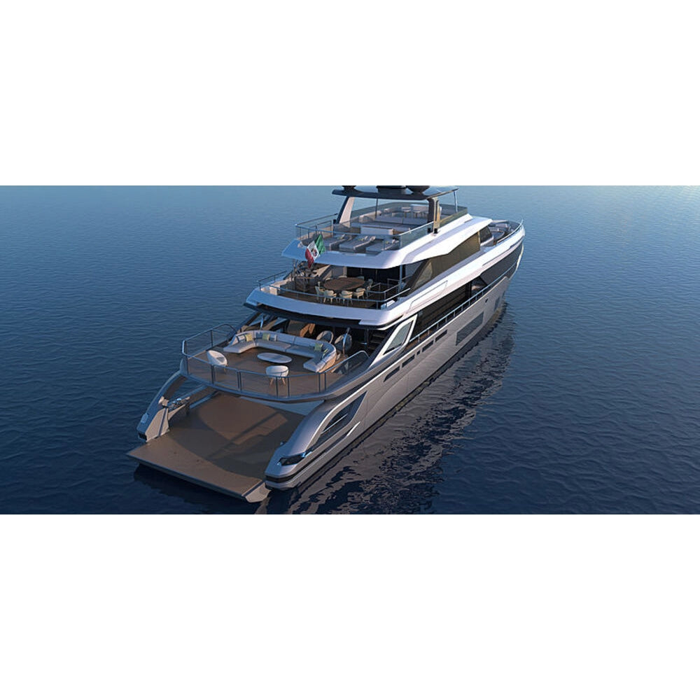 Italian Azimut Grande Trideck (Grande Series) 36 Inches Ship Model