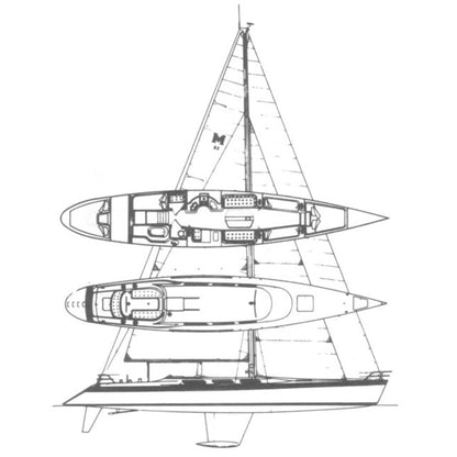 American MacGregor 65 36 Inches Ship Model