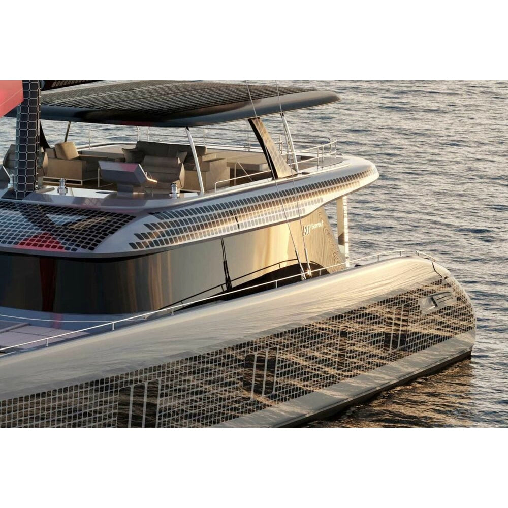 Polish Sunreef 80 Eco (Sunreef Series) 36 Inches Ship Model