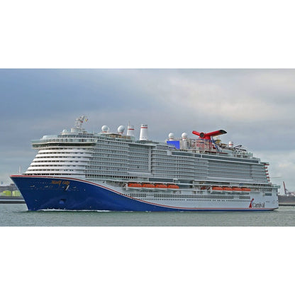 American Carnival Mardi Gras (Excel Class) – Carnival Cruise Line 36 Inches Ship Model