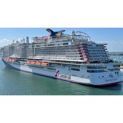 American Carnival Mardi Gras (Excel Class) – Carnival Cruise Line 36 Inches Ship Model