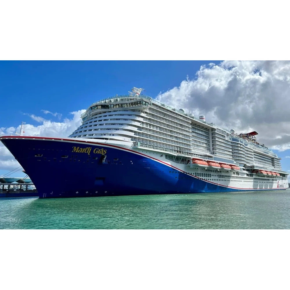 American Carnival Mardi Gras (Excel Class) – Carnival Cruise Line 36 Inches Ship Model