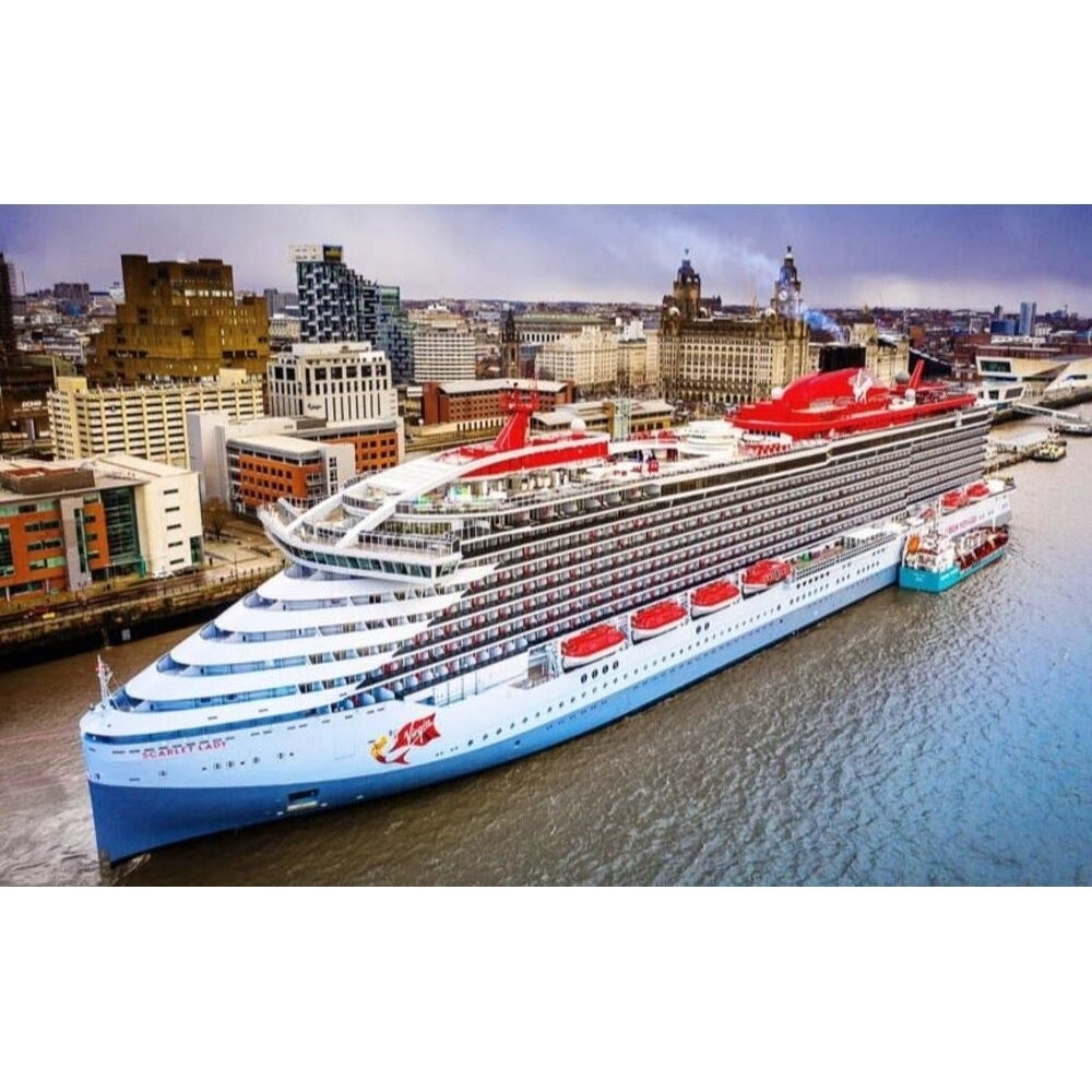 British Scarlet Lady Cruise Ship 36 Inches Model