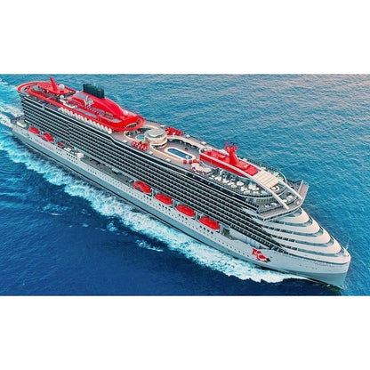 British Scarlet Lady Cruise Ship 36 Inches Model