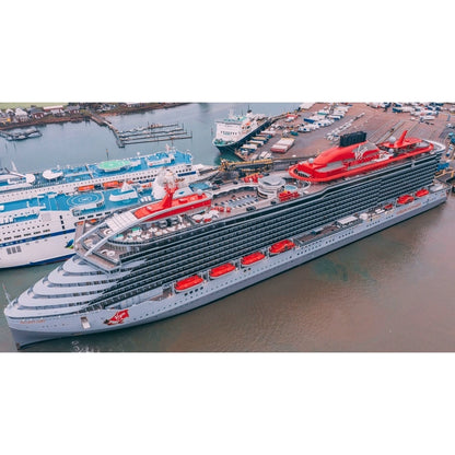 British Valiant Lady (Scarlet-Class) Cruise Ship 36 Inches Model