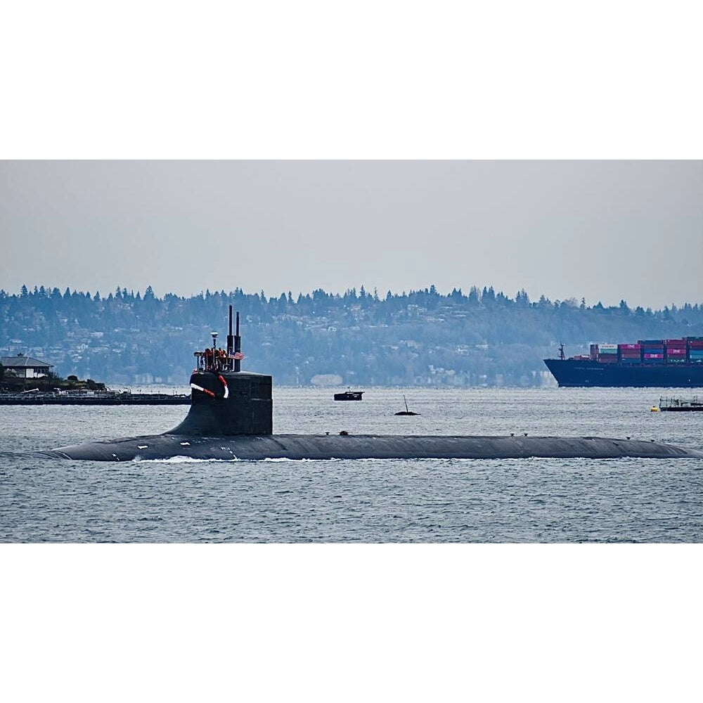 USS Seawolf Submarine (SSN-21) 36 Inches Model