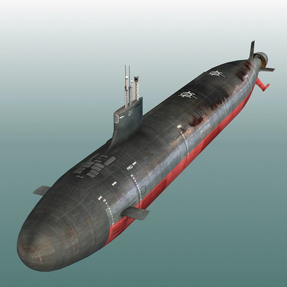 USS Seawolf Submarine (SSN-21) 36 Inches Model