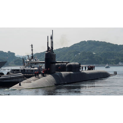 USS Ohio Submarine (SSBN-726) 36 Inches Model