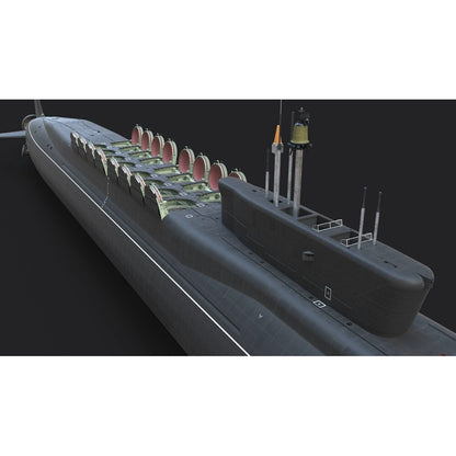 Russian K-535 Yuriy Dolgorukiy Borei-Class Submarine (Project 955) 36 Inches Model