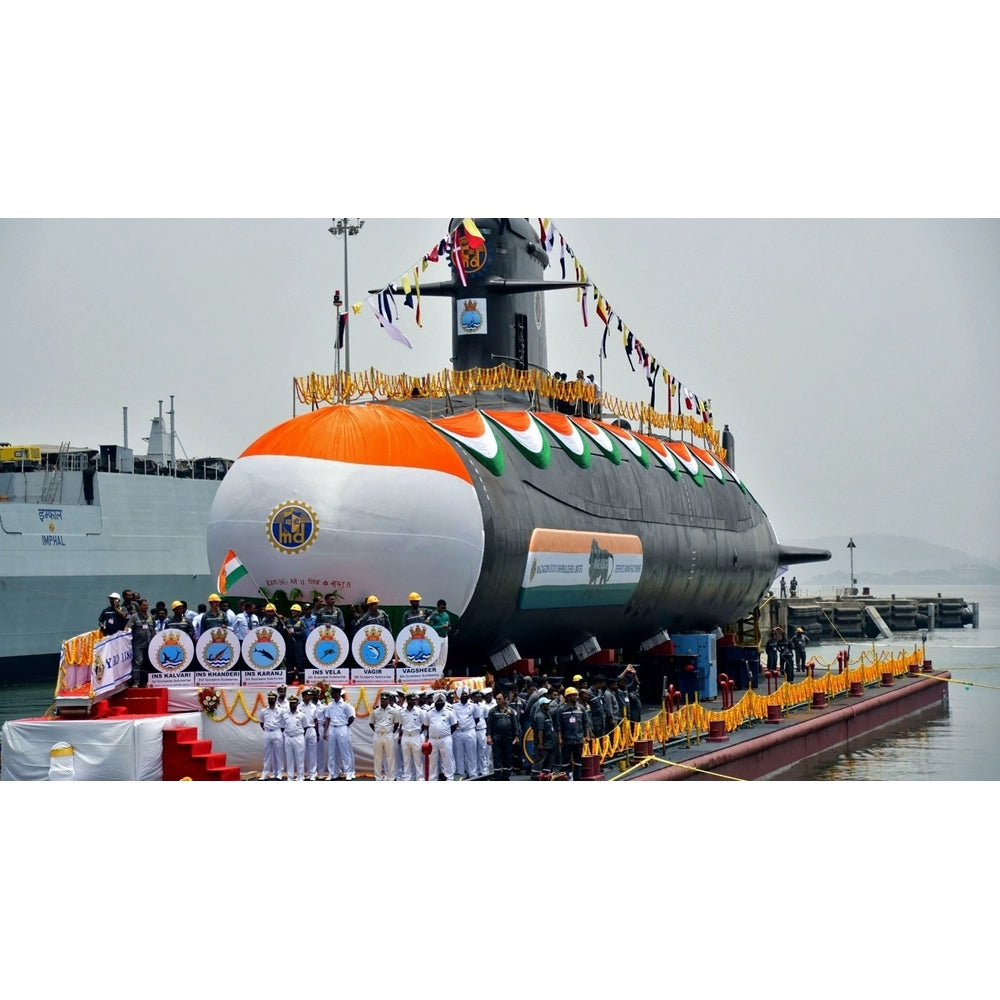 Indian INS Kalvari Submarine (S21) 36 Inches Model