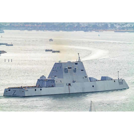 USS Zumwalt Destroyer (DDG-1000) 36 Inches Model