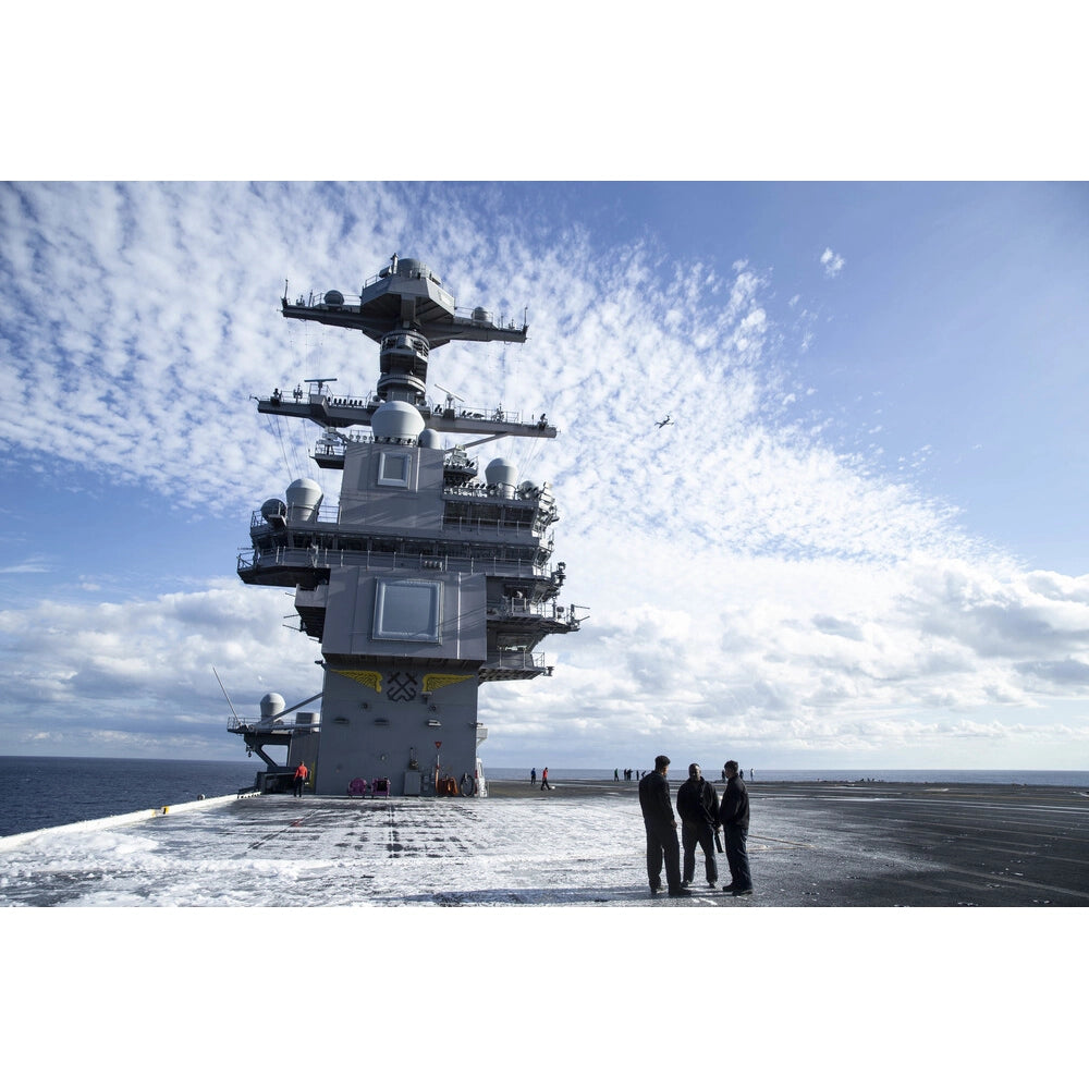 USS Gerald R. Ford Aircraft Carrier (CVN-78) 36 Inches Model