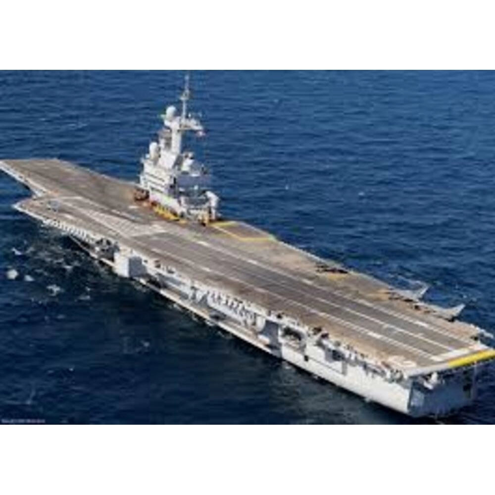 French Charles de Gaulle (R91) 36 Inches Aircraft Carrier Model