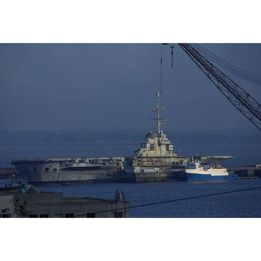 French Clemenceau (R98) 36 Inches Aircraft Carrier Model