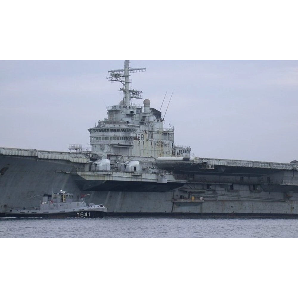 French Clemenceau (R98) 36 Inches Aircraft Carrier Model