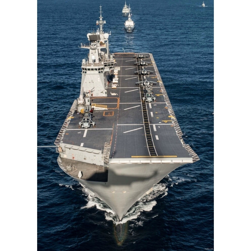 Spanish Juan Carlos I Amphibious Assault Ship (Hull No: L-61) 36 Inches Model