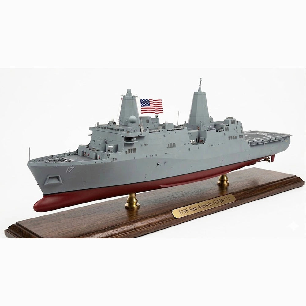 USS San Antonio (LPD-17) Amphibious Transport Dock 30 Inches Model