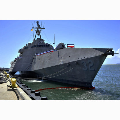 USS Santa Barbara (LCS-32) Littoral Combat 30 Inches Ship Model