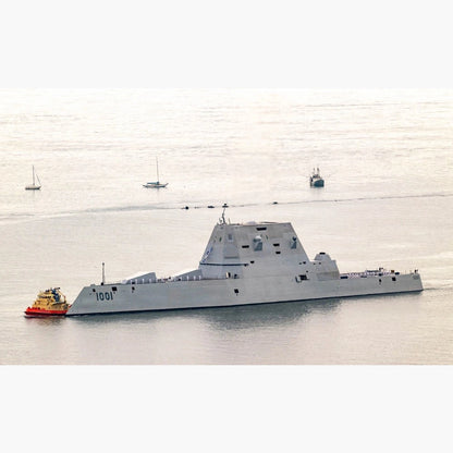 USS Michael Monsoor (DDG-1001) Guided Missile Destroyer 30 Inches Model