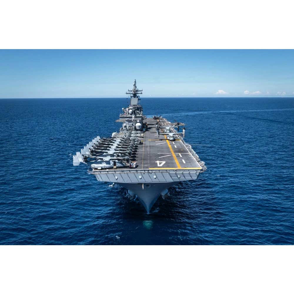 USS Boxer (LHD-4) Amphibious Assault 30 Inches Ship Model