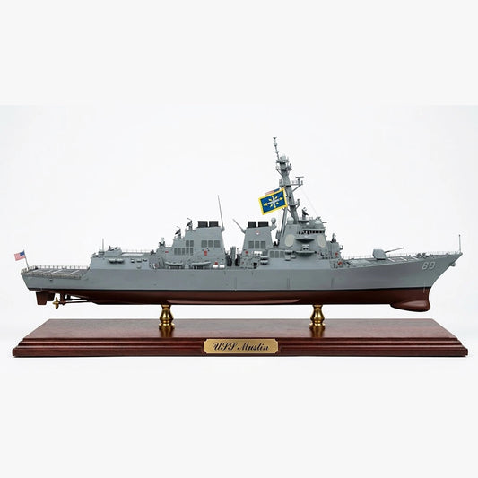 USS Mustin (DDG-89) Guided Missile Destroyer 30 InchesModel