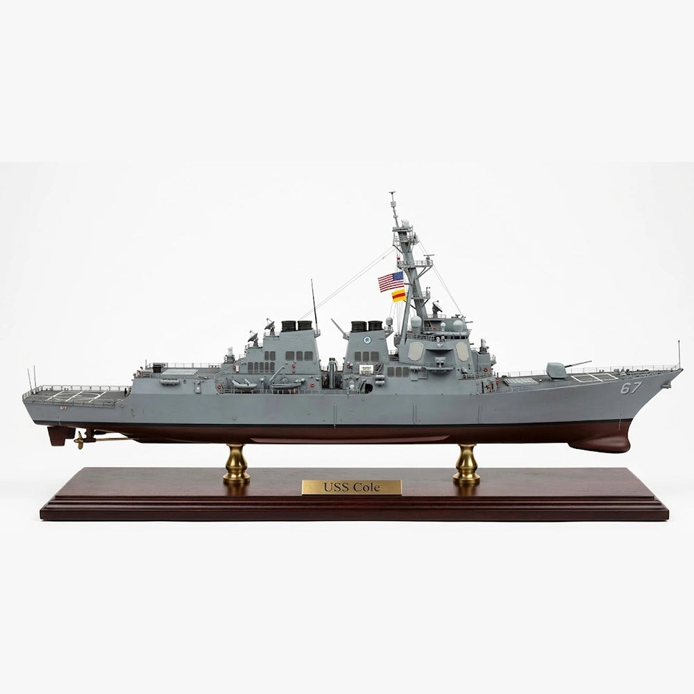 USS Cole (DDG-67) Guided Missile Destroyer 30 Inches Model