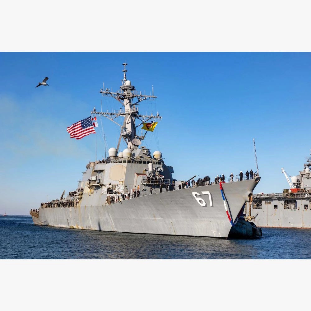 USS Cole (DDG-67) Guided Missile Destroyer 30 Inches Model