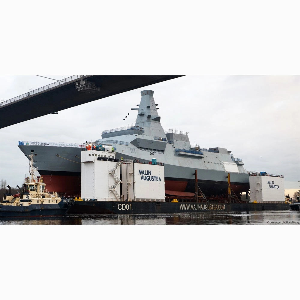 HMS Glasgow (F88) Frigate 30 Inches Model