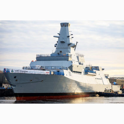 HMS Glasgow (F88) Frigate 30 Inches Model