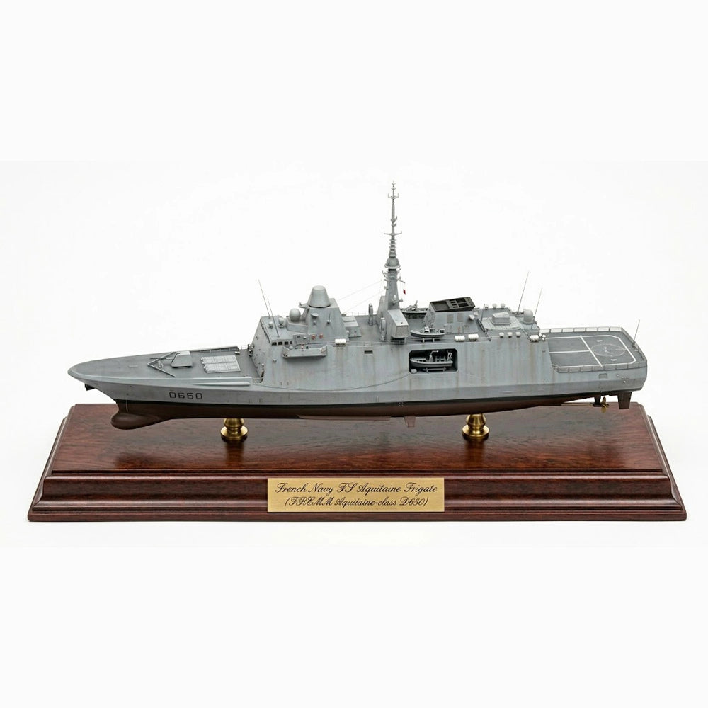 French Navy FS Aquitaine (D650) 30 Inches FREMM Aquitaine-class Frigate Model