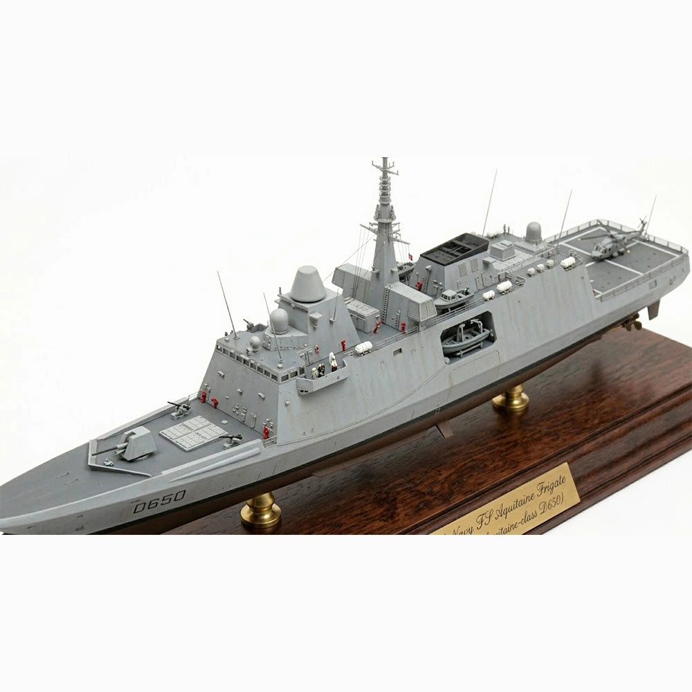 French Navy FS Aquitaine (D650) 30 Inches FREMM Aquitaine-class Frigate Model