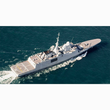 French Navy FS Aquitaine (D650) 30 Inches FREMM Aquitaine-class Frigate Model